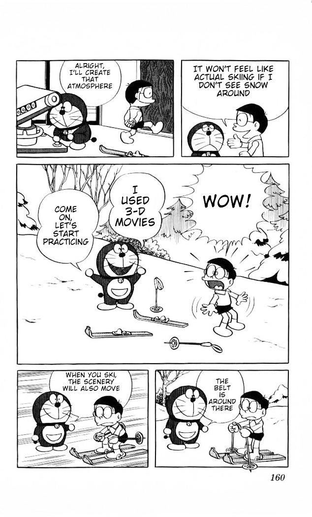 Doraemon Chapter 32 page 7 - Chapter 32 : Avalanche in the Study Room