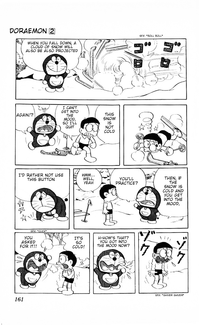 Doraemon Chapter 32 page 8 - Chapter 32 : Avalanche in the Study Room