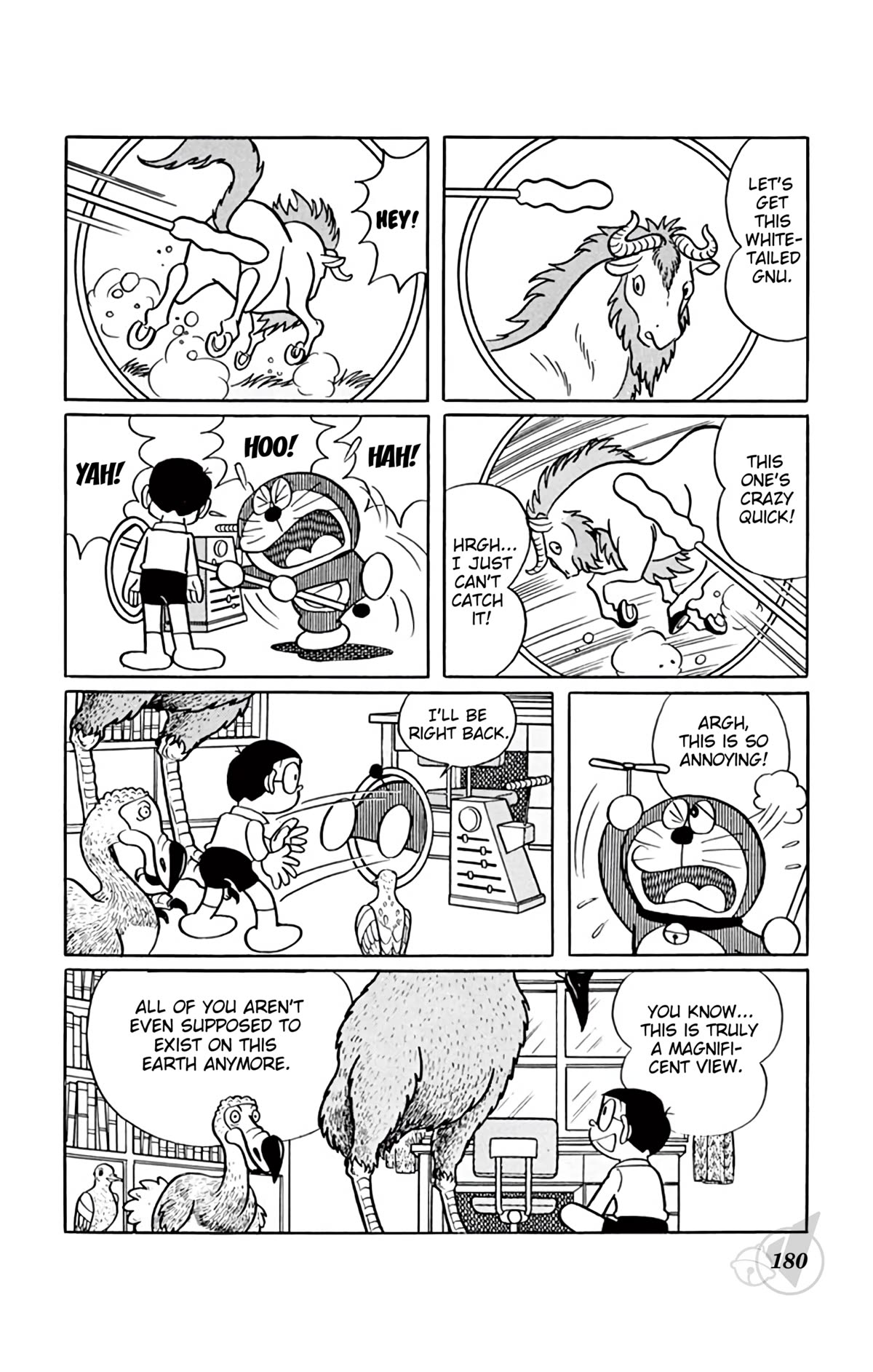Doraemon Chapter 320 page 14 - Chapter 320: Moa, Dodo, Live Forever!