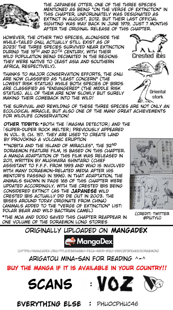 Doraemon Chapter 320 page 23 - Chapter 320: Moa, Dodo, Live Forever!