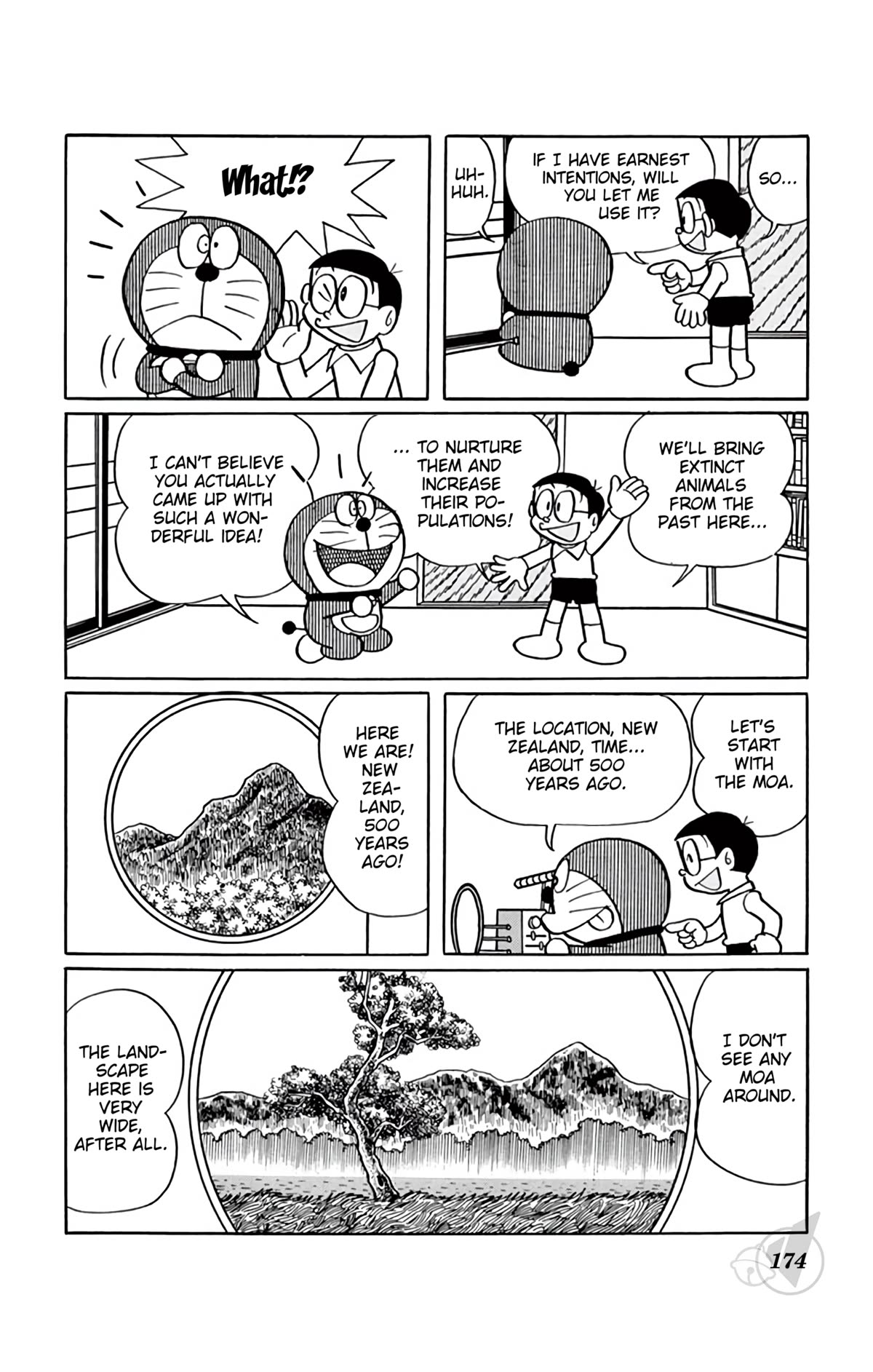 Doraemon Chapter 320 page 8 - Chapter 320: Moa, Dodo, Live Forever!