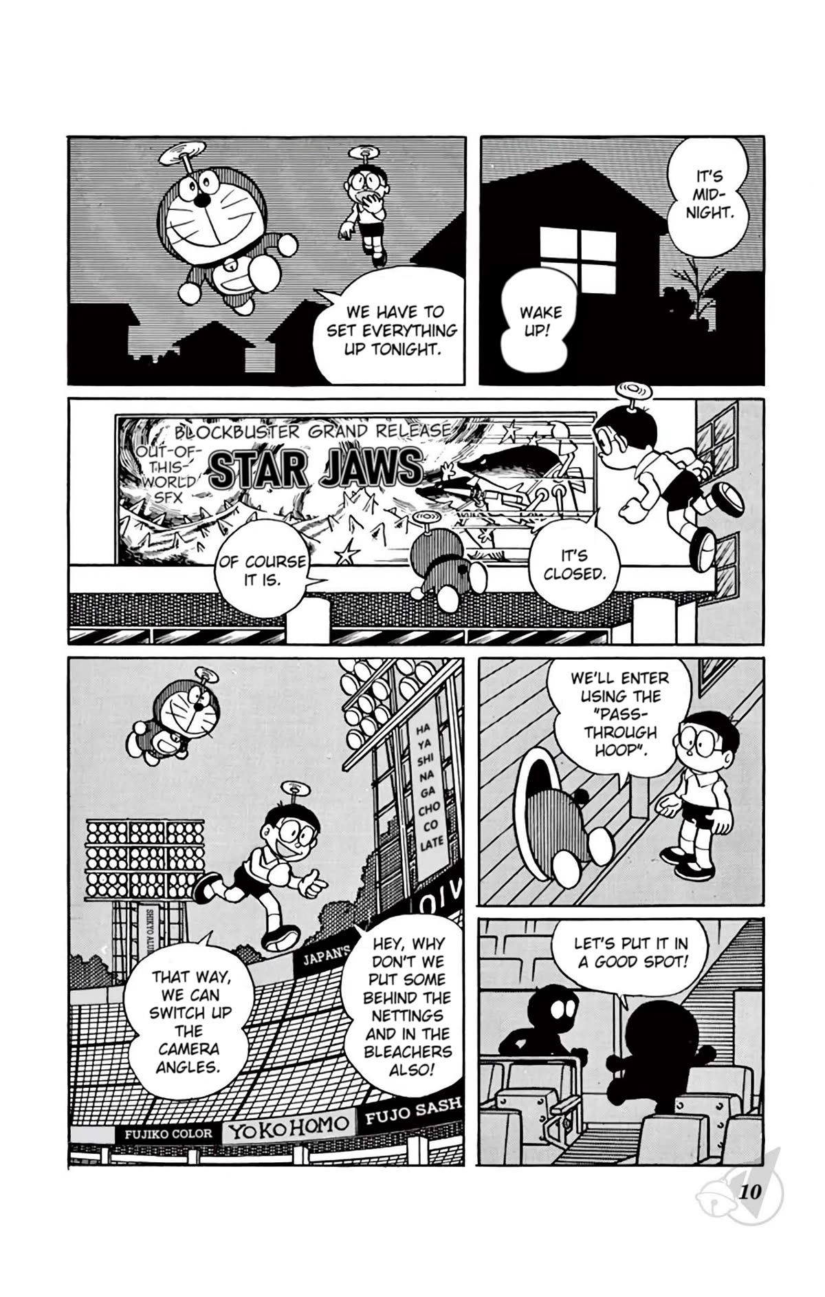 Doraemon Chapter 321 page 10 - Chapter 321: Nobita's Personal Theatre