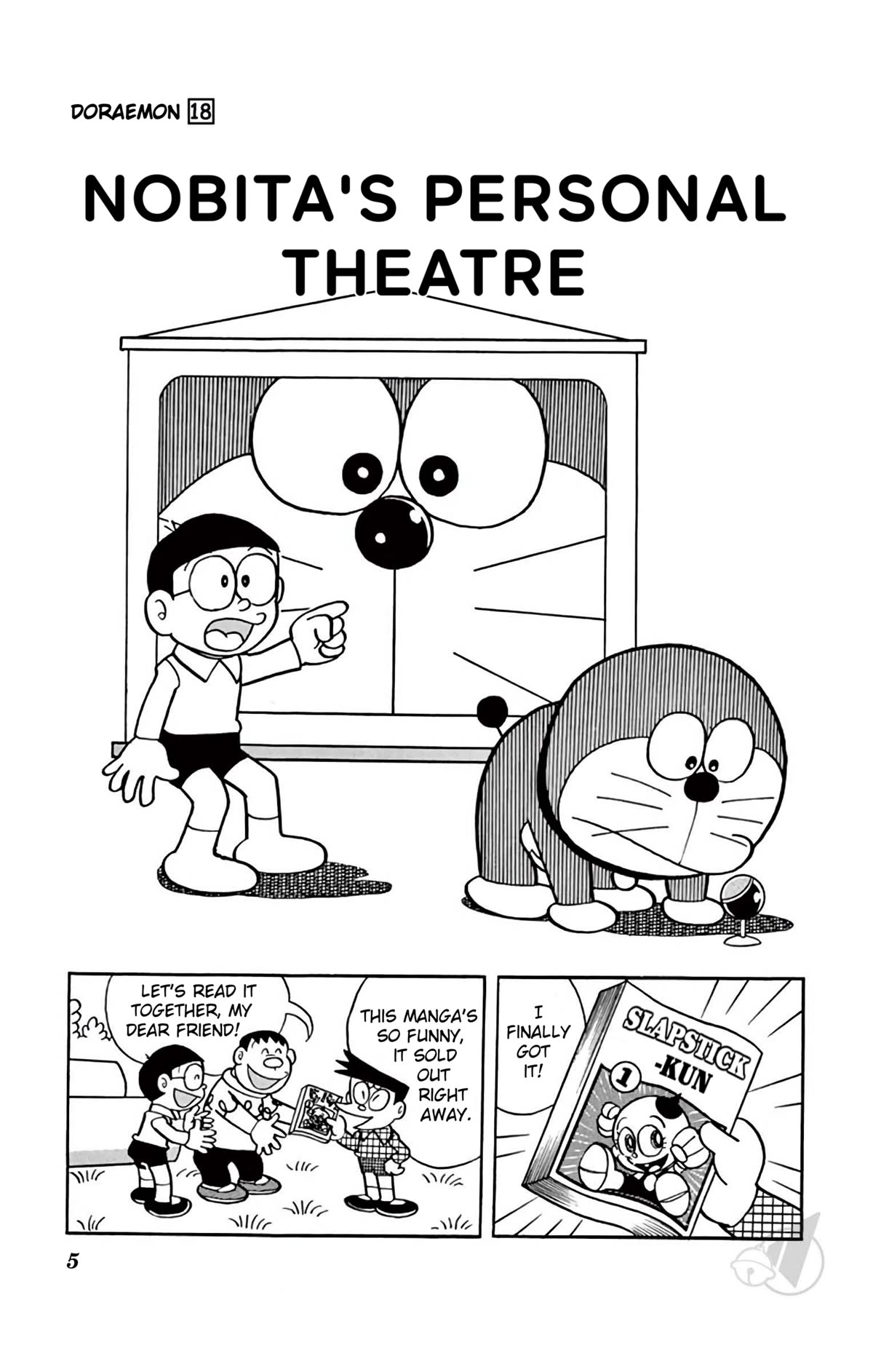 Doraemon Chapter 321 page 5 - Chapter 321: Nobita's Personal Theatre