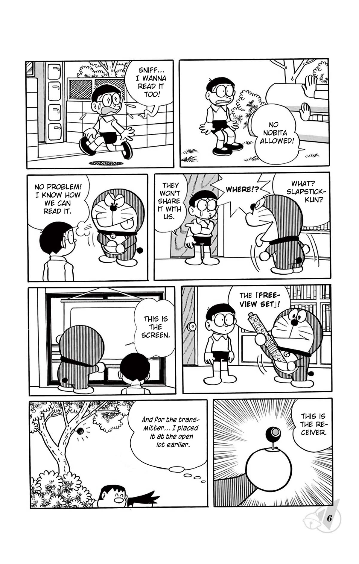 Doraemon Chapter 321 page 6 - Chapter 321: Nobita's Personal Theatre