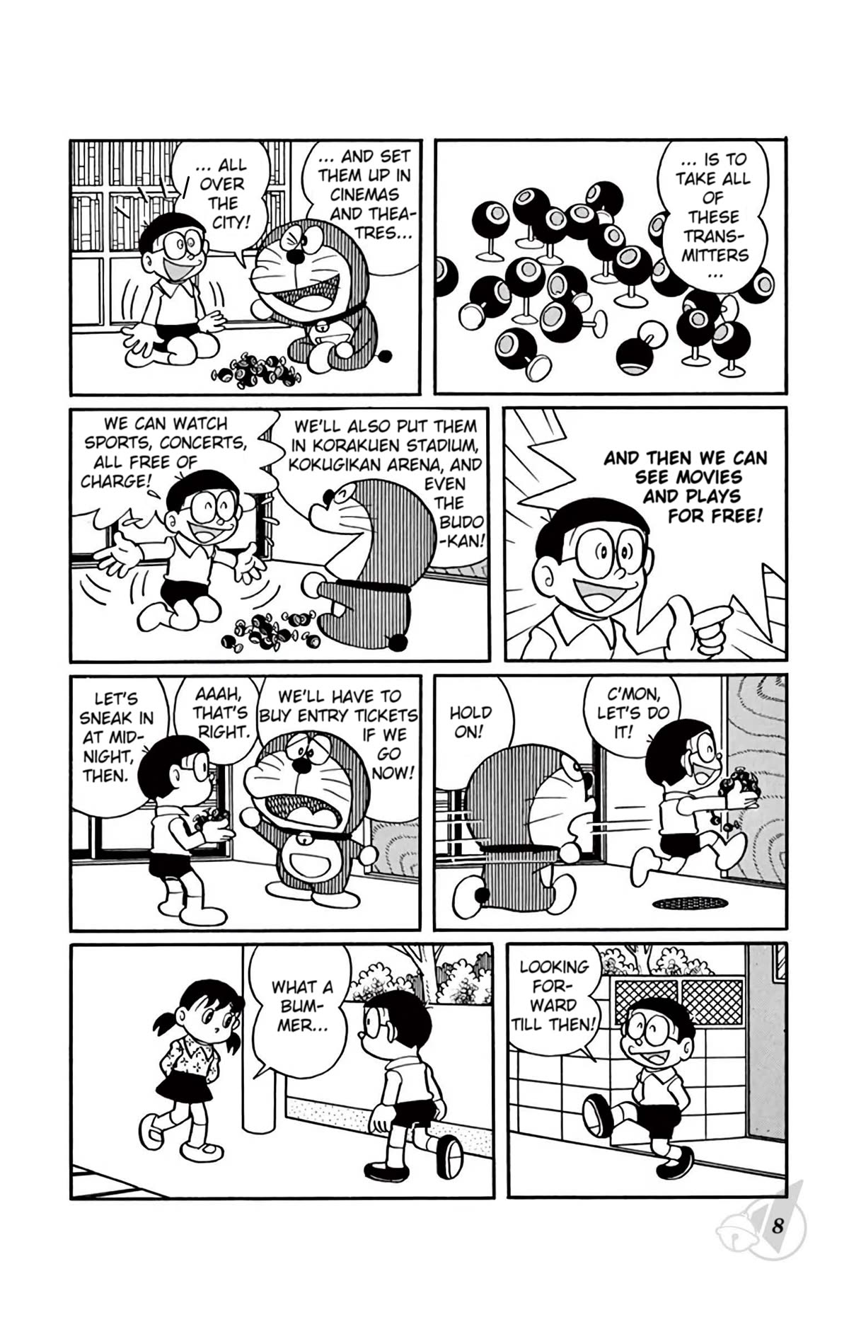 Doraemon Chapter 321 page 8 - Chapter 321: Nobita's Personal Theatre