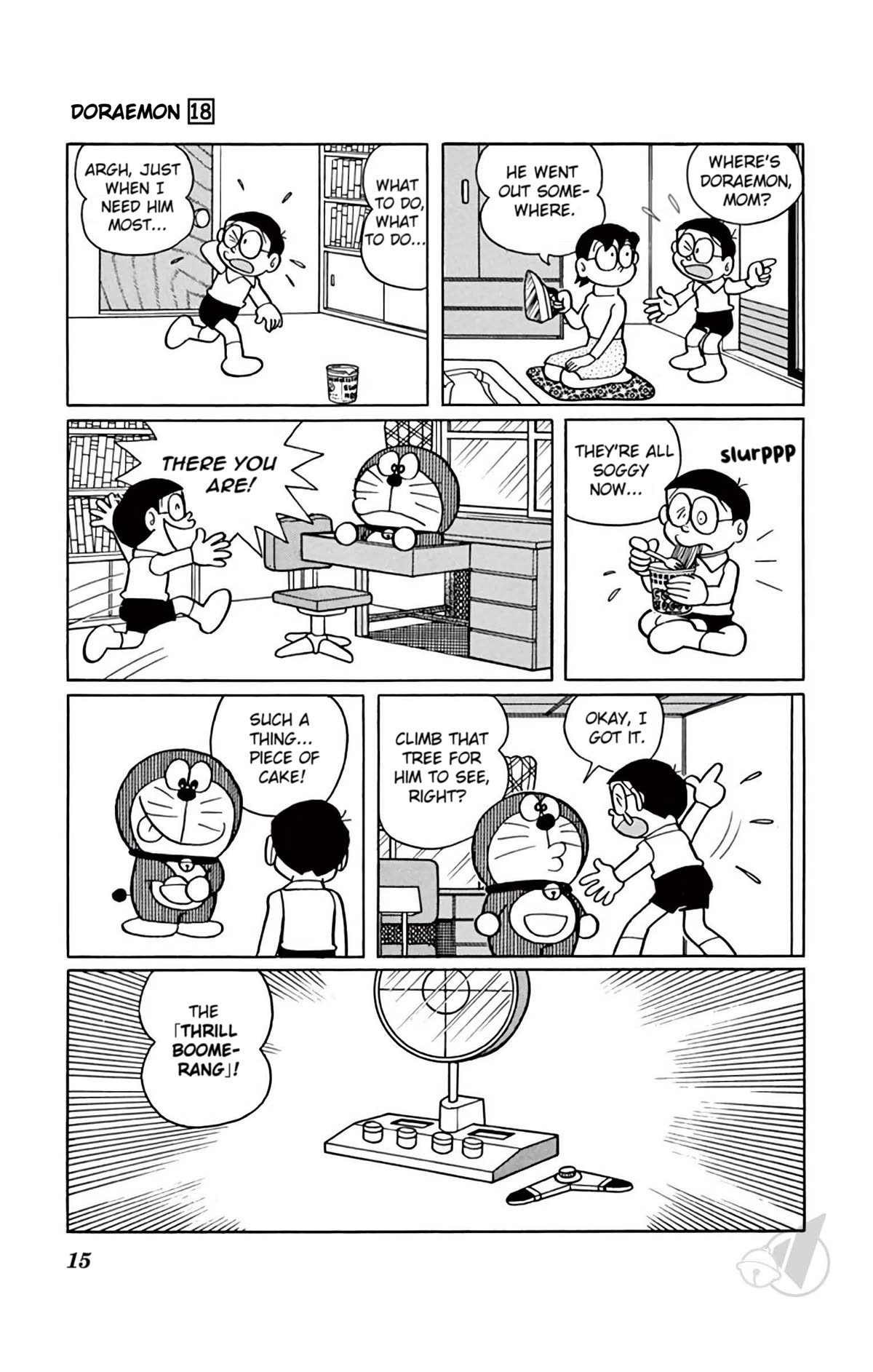 Doraemon Chapter 322 page 4 - Chapter 322: Thrill Boomerang