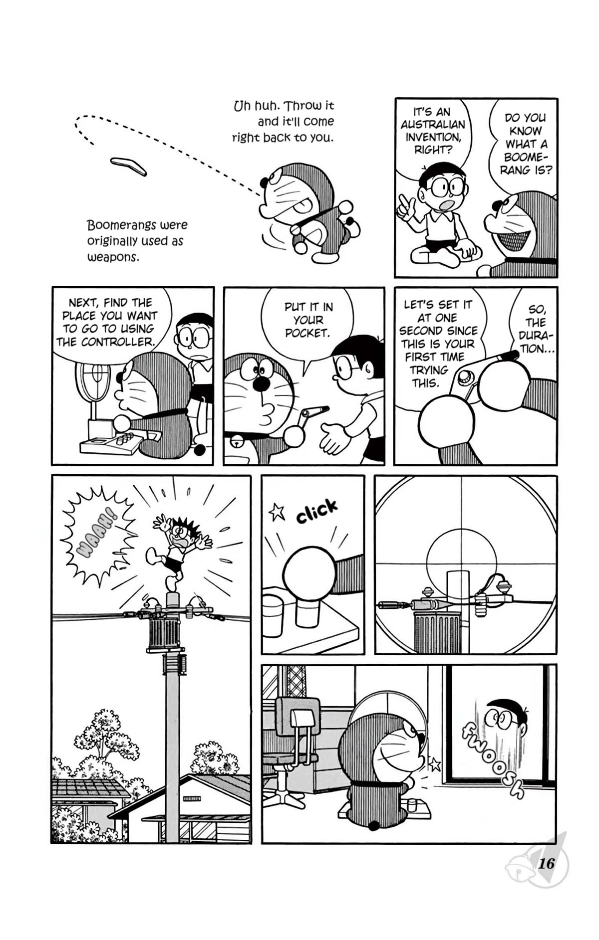 Doraemon Chapter 322 page 5 - Chapter 322: Thrill Boomerang