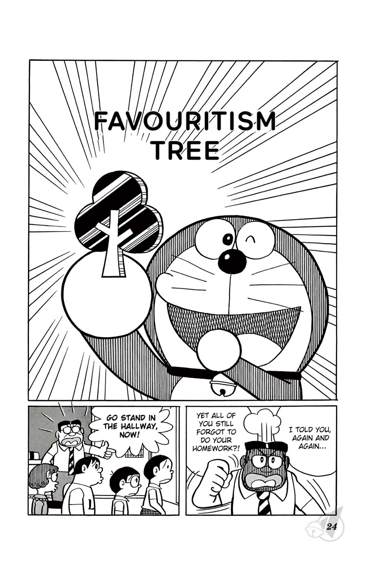 Doraemon Chapter 323 page 1 - Chapter 323: Favouritism Tree