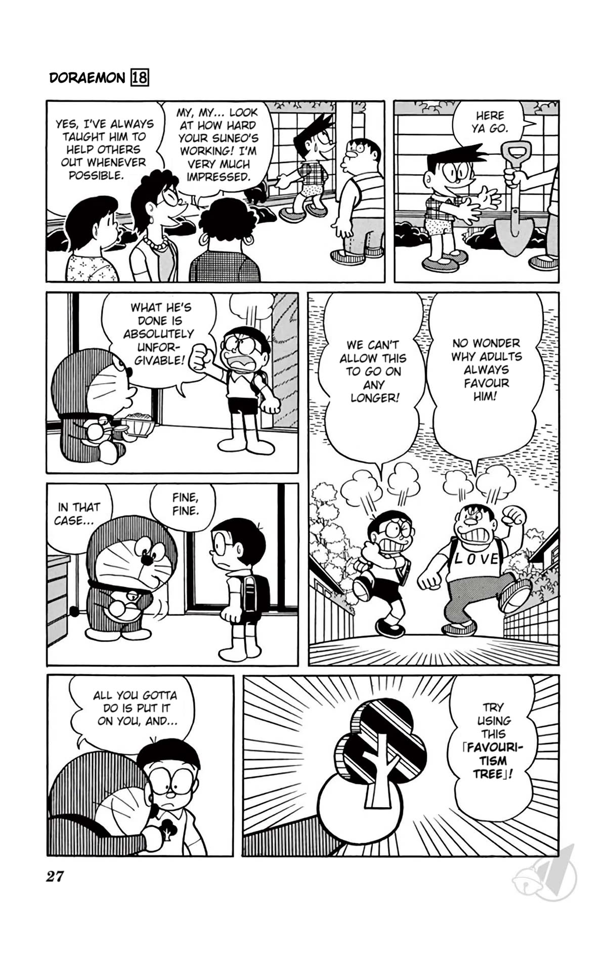 Doraemon Chapter 323 page 4 - Chapter 323: Favouritism Tree