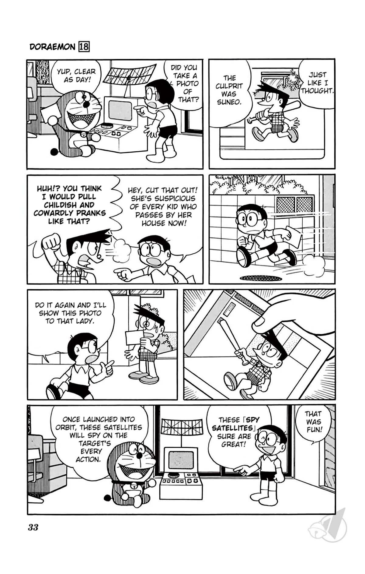 Doraemon Chapter 324 page 3 - Chapter 324: Reconnaissance Using Spy Satellites