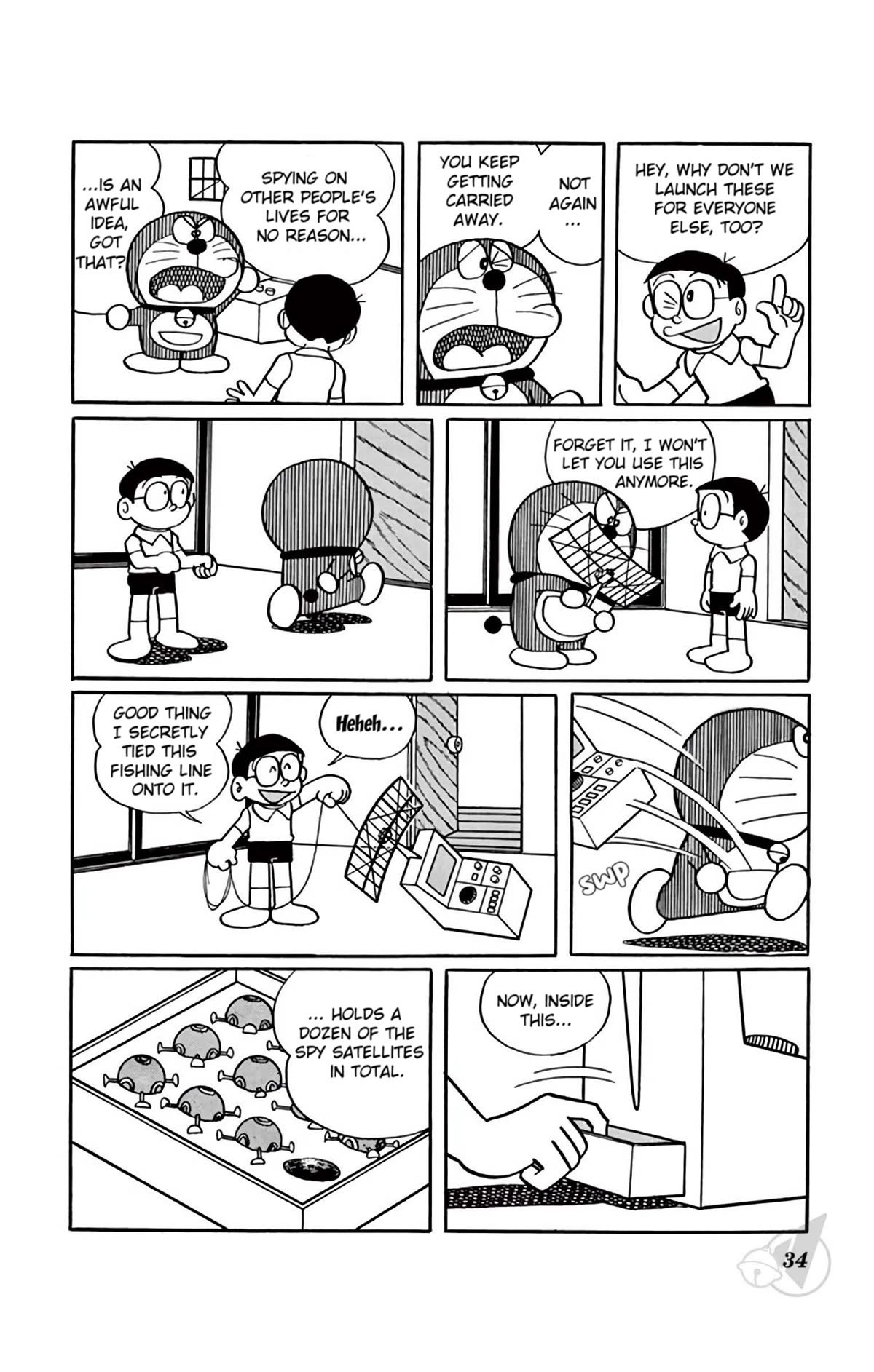 Doraemon Chapter 324 page 4 - Chapter 324: Reconnaissance Using Spy Satellites