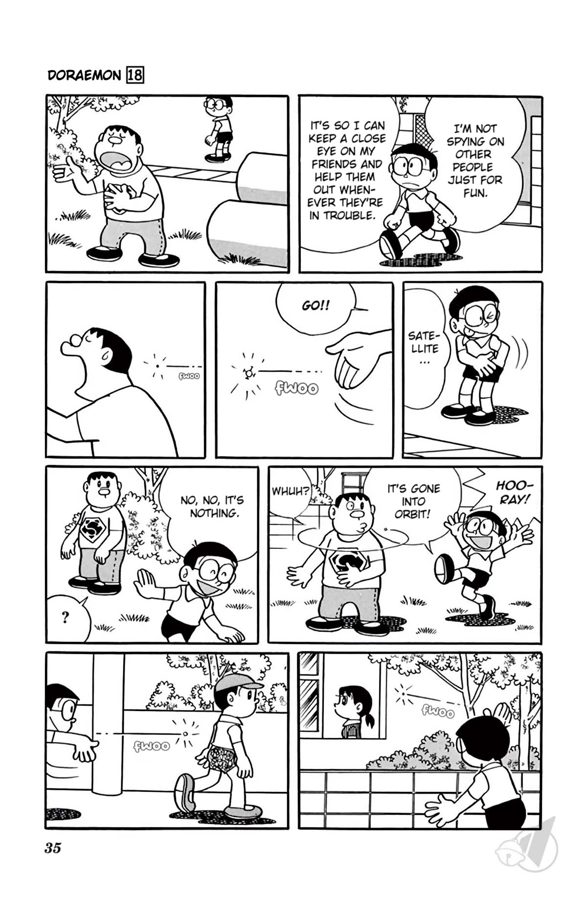 Doraemon Chapter 324 page 5 - Chapter 324: Reconnaissance Using Spy Satellites