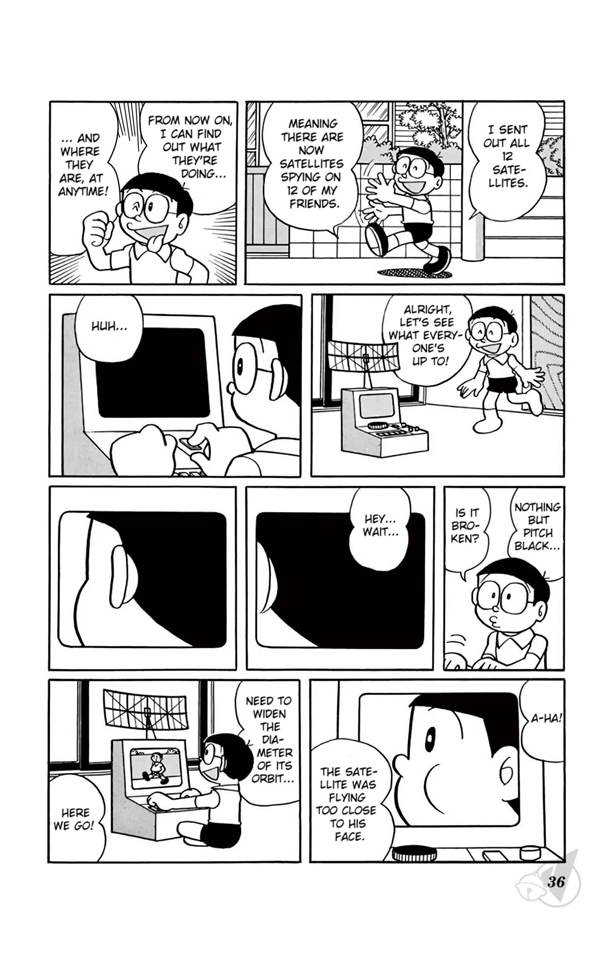Doraemon Chapter 324 page 6 - Chapter 324: Reconnaissance Using Spy Satellites
