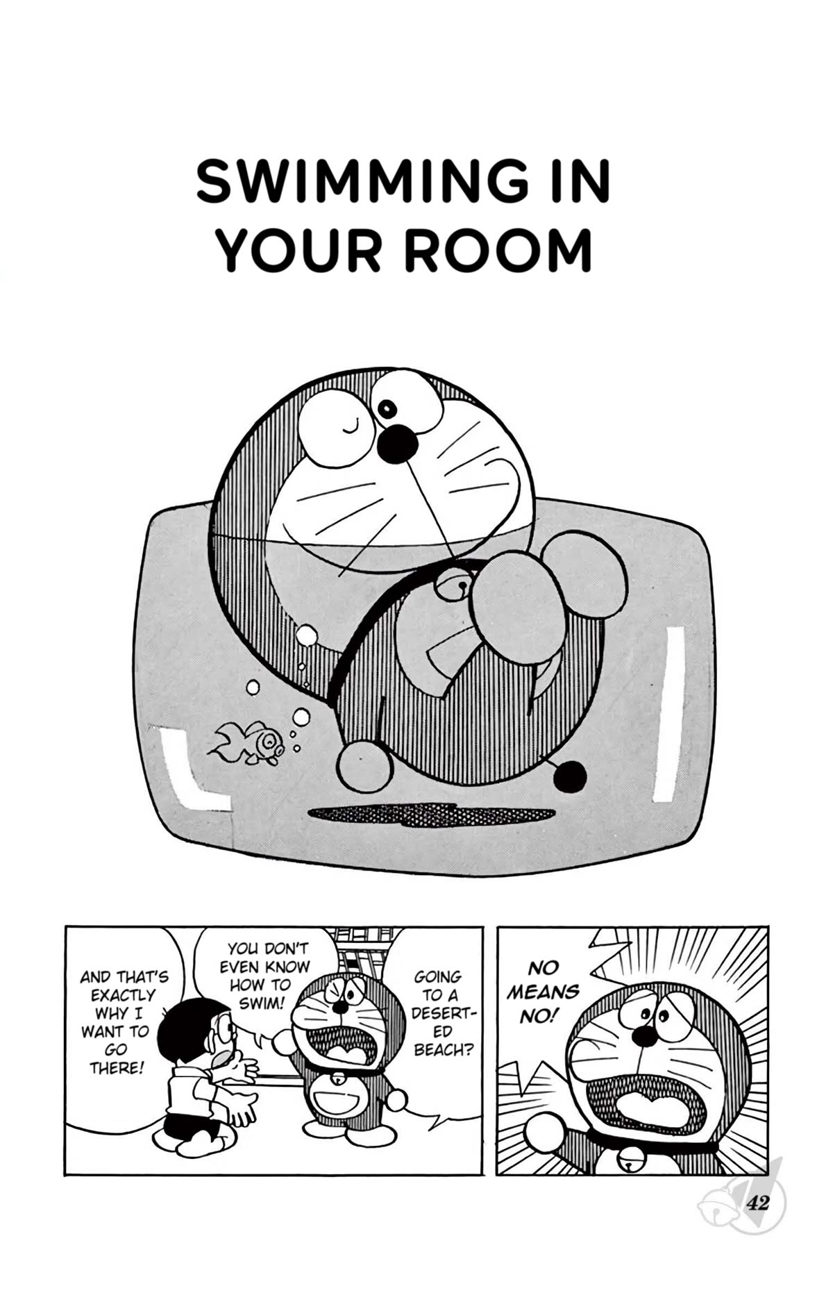 Doraemon Chapter 325 page 1 - Chapter 325: Swimming in Your Room