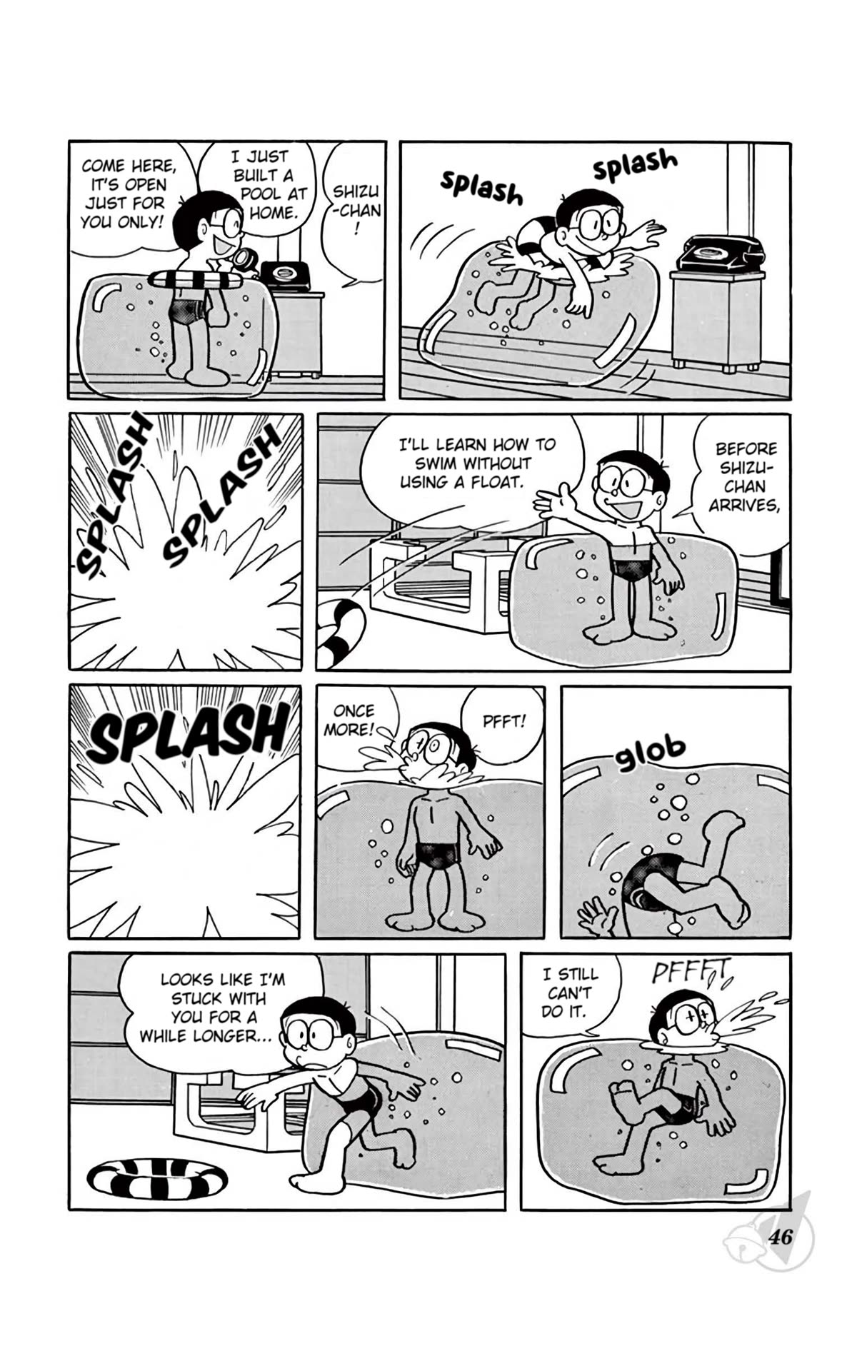 Doraemon Chapter 325 page 5 - Chapter 325: Swimming in Your Room