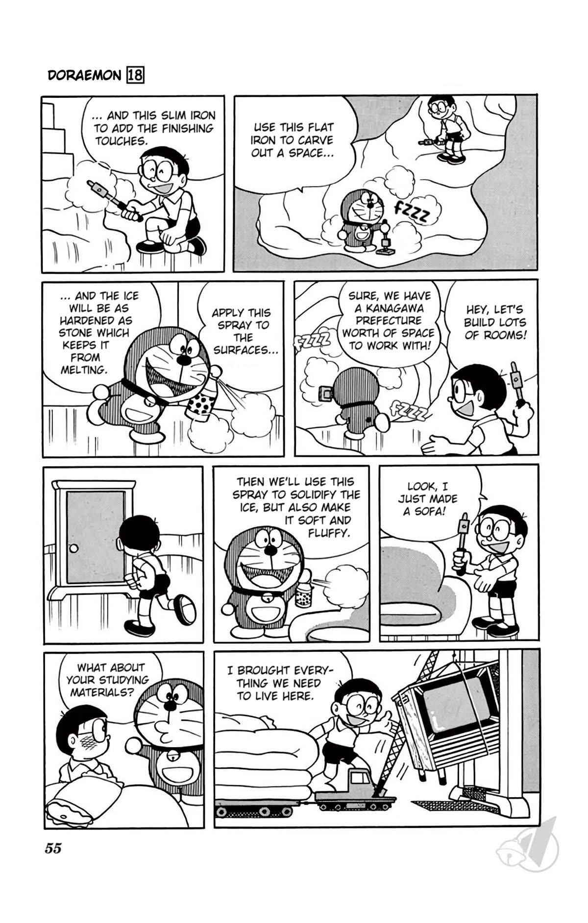 Doraemon Chapter 326 page 6 - Chapter 326: The Little House in the Glacier