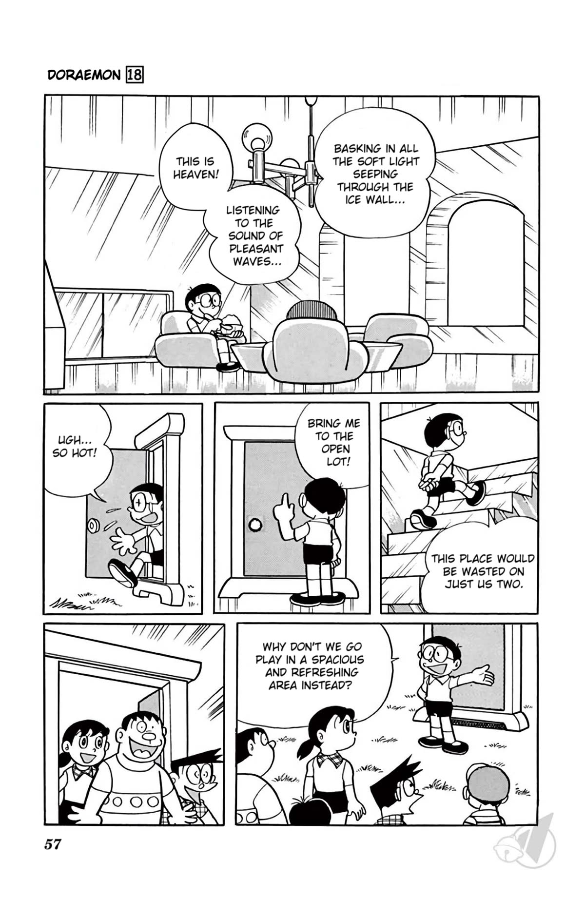 Doraemon Chapter 326 page 8 - Chapter 326: The Little House in the Glacier