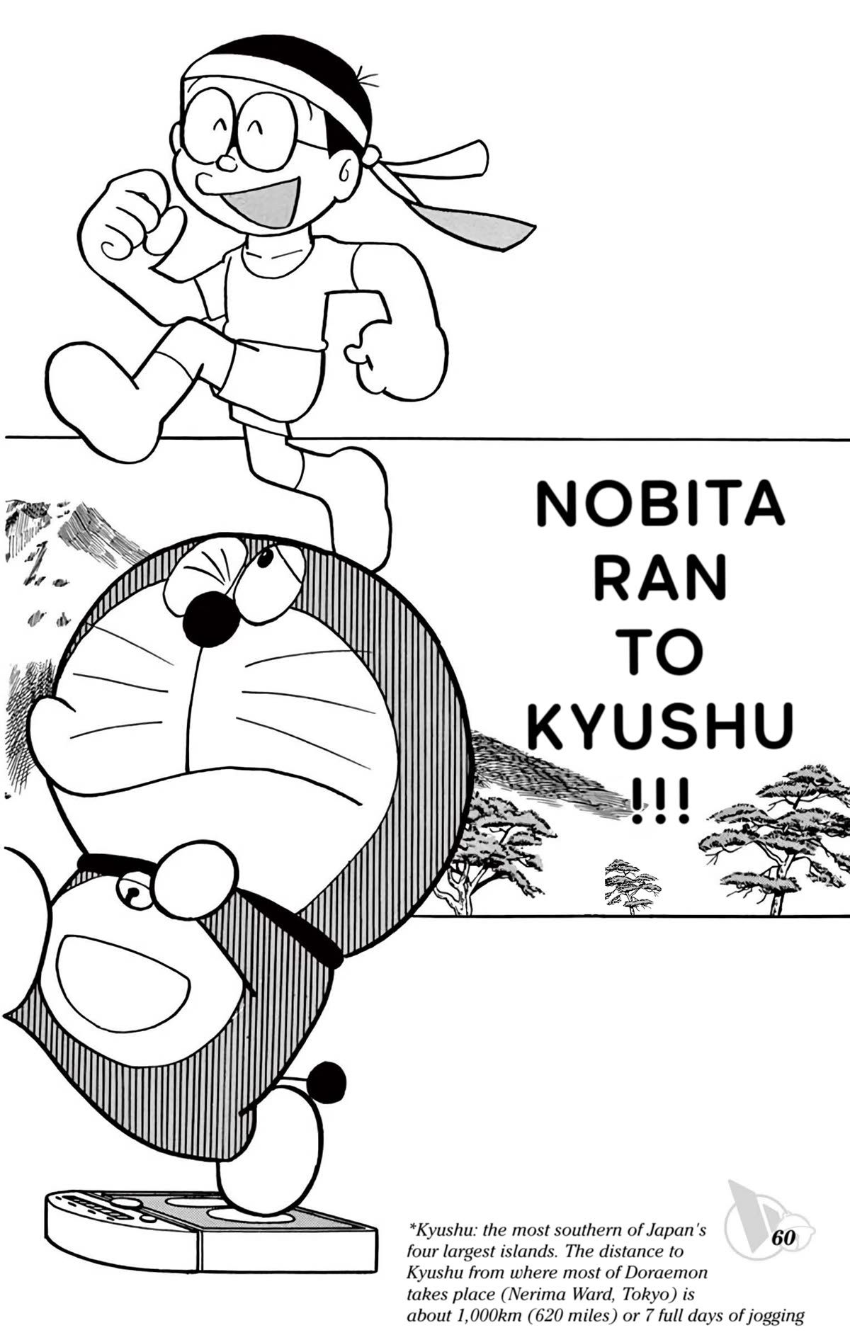 Doraemon Chapter 327 page 1 - Chapter 327: Nobita Ran to Kyushu!!