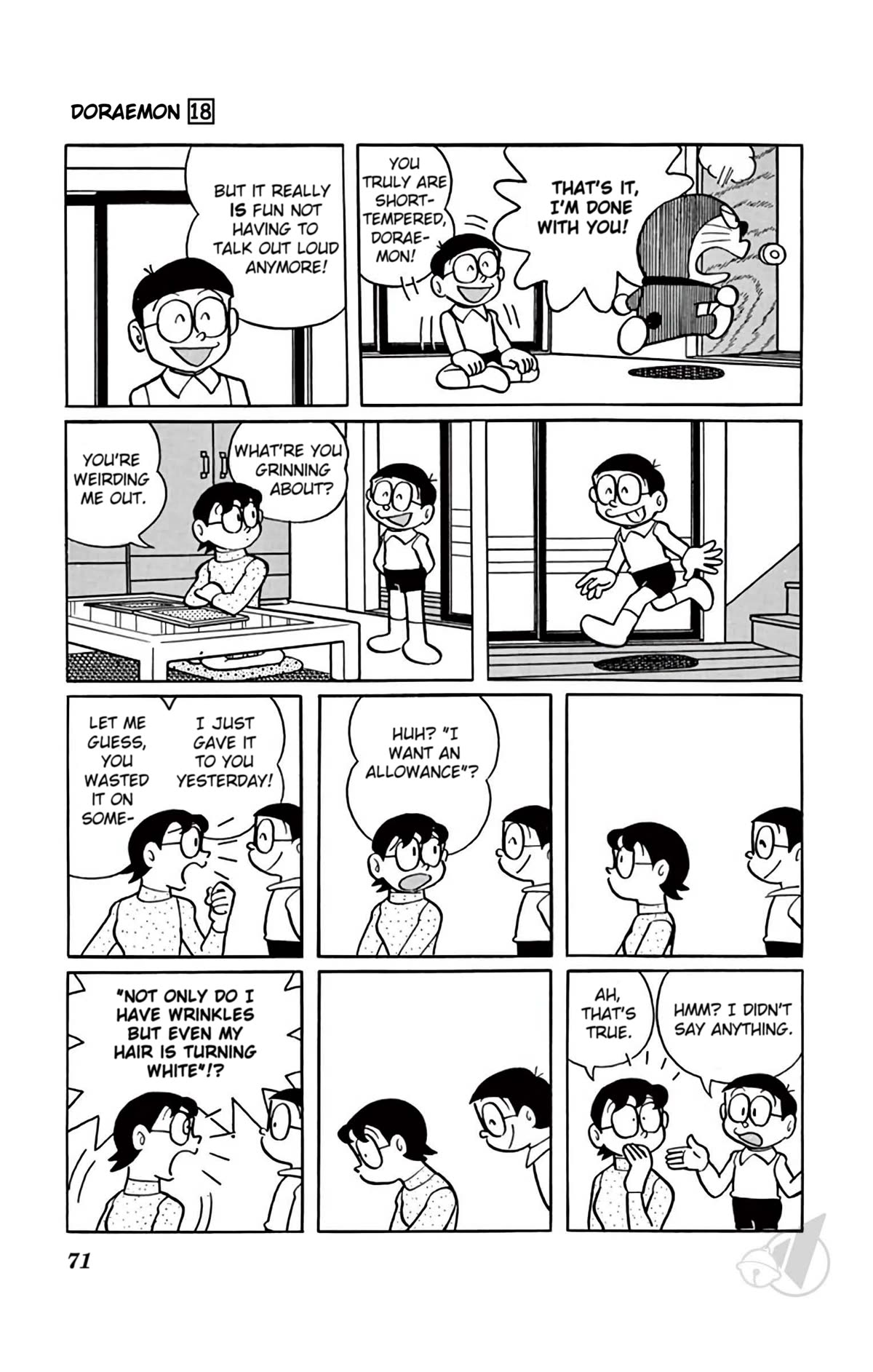 Doraemon Chapter 328 page 4 - Chapter 328: Telepathic Nuts