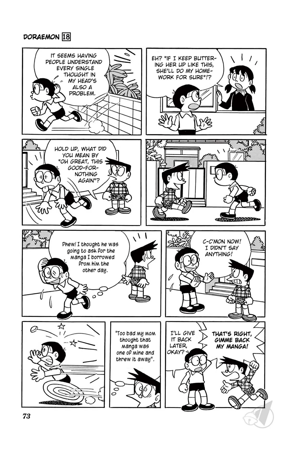 Doraemon Chapter 328 page 6 - Chapter 328: Telepathic Nuts