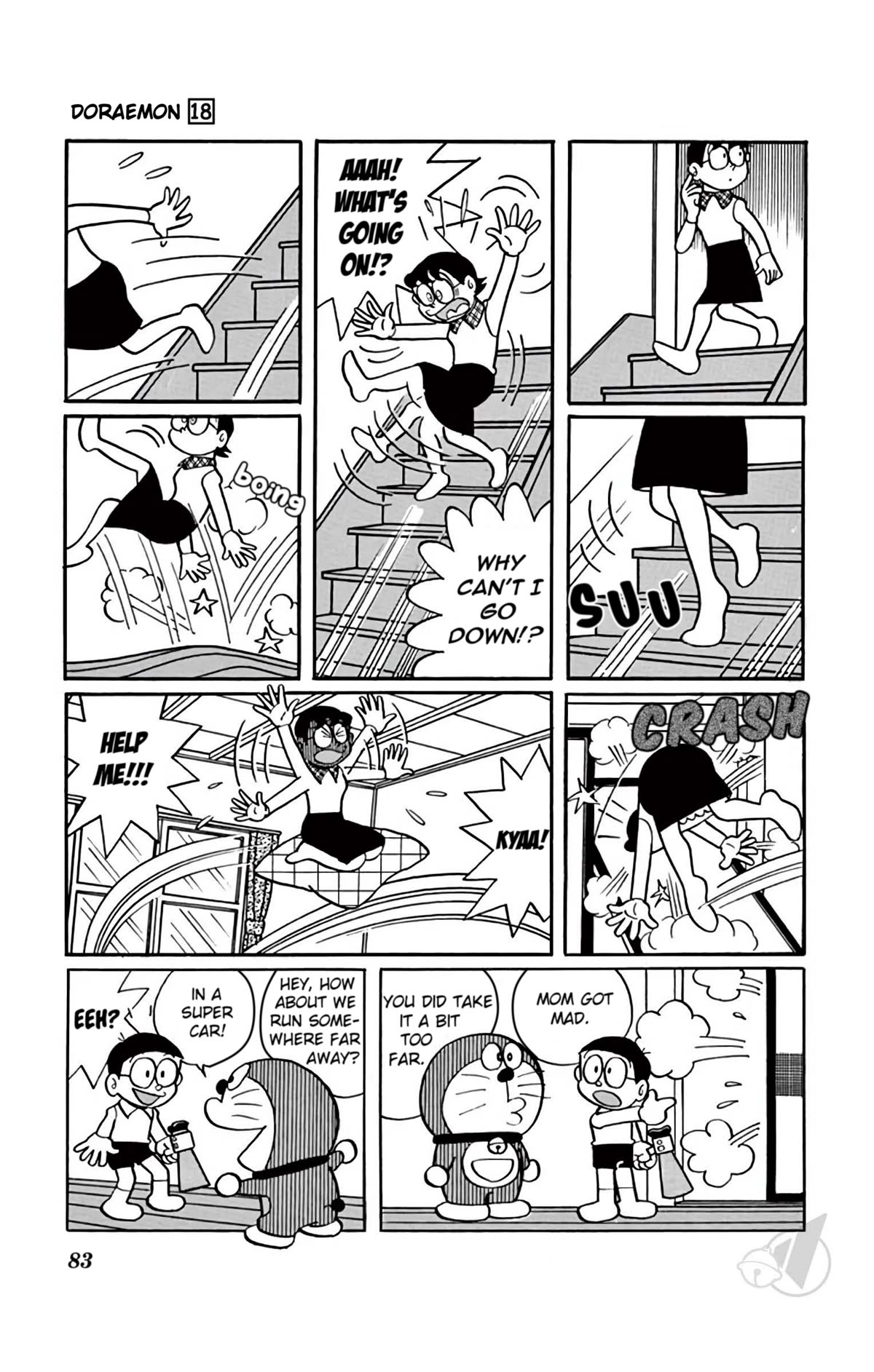 Doraemon Chapter 329 page 8 - Chapter 329: Driving the Vacuum Cleaner