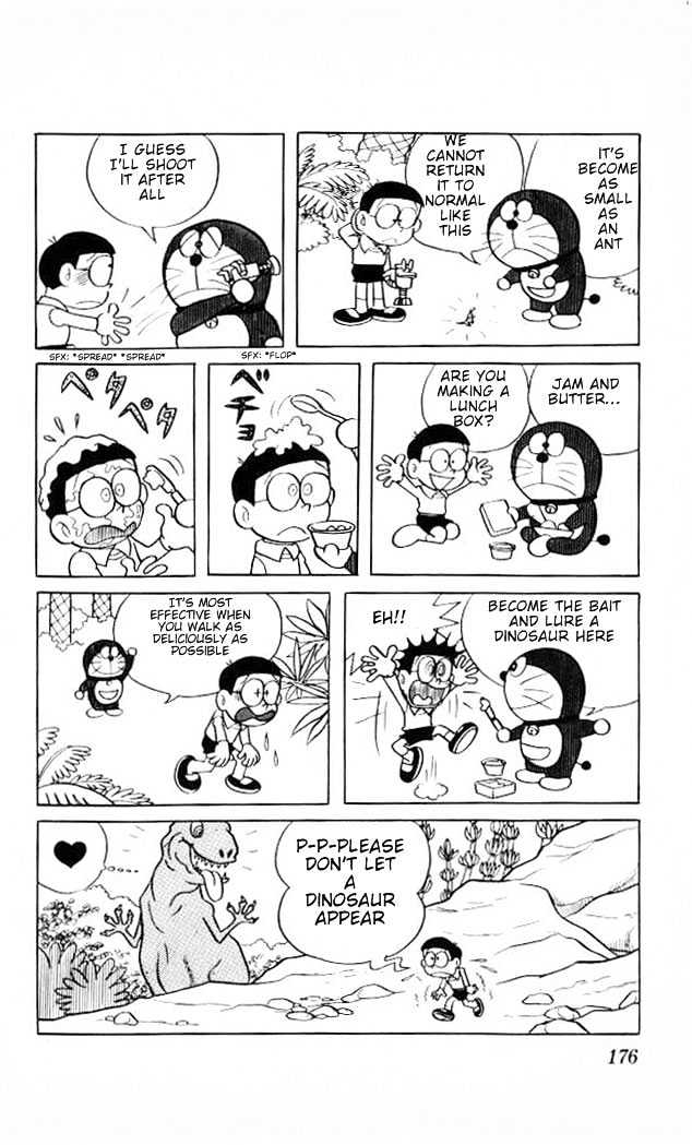 Doraemon Chapter 33 page 11 - Chapter 33 : Dinosaur Hunter
