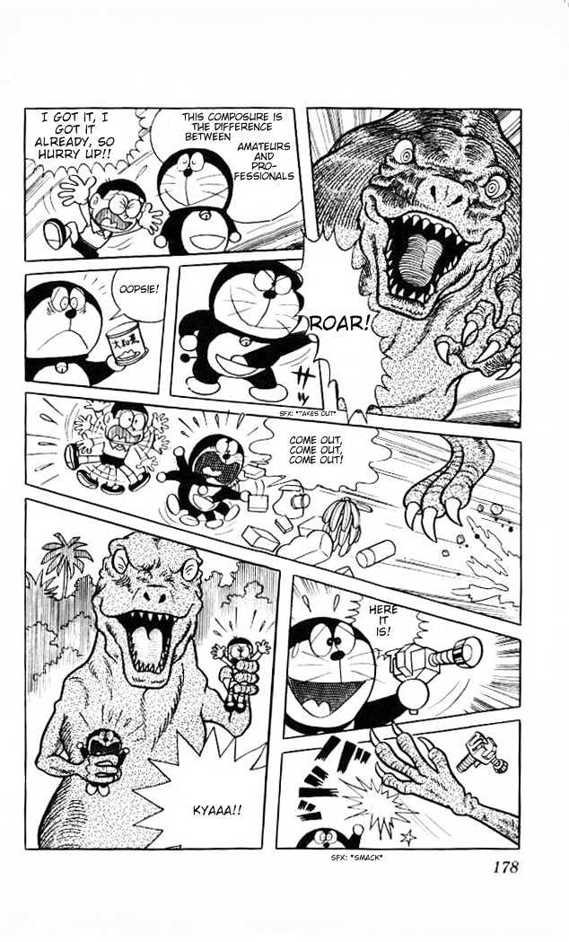 Doraemon Chapter 33 page 13 - Chapter 33 : Dinosaur Hunter