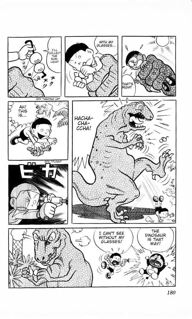 Doraemon Chapter 33 page 15 - Chapter 33 : Dinosaur Hunter