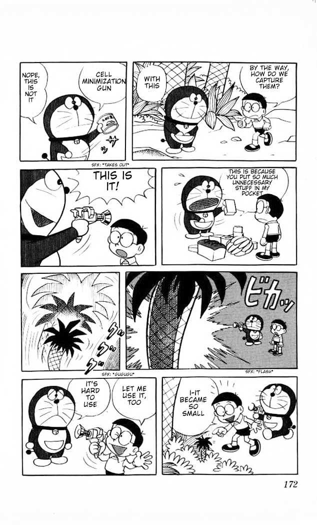 Doraemon Chapter 33 page 7 - Chapter 33 : Dinosaur Hunter