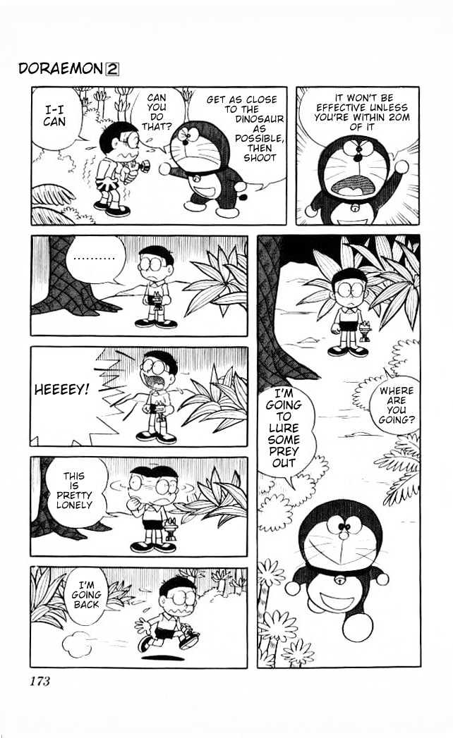Doraemon Chapter 33 page 8 - Chapter 33 : Dinosaur Hunter