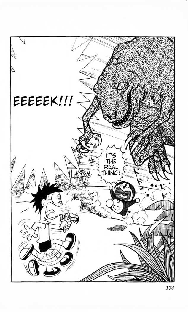 Doraemon Chapter 33 page 9 - Chapter 33 : Dinosaur Hunter