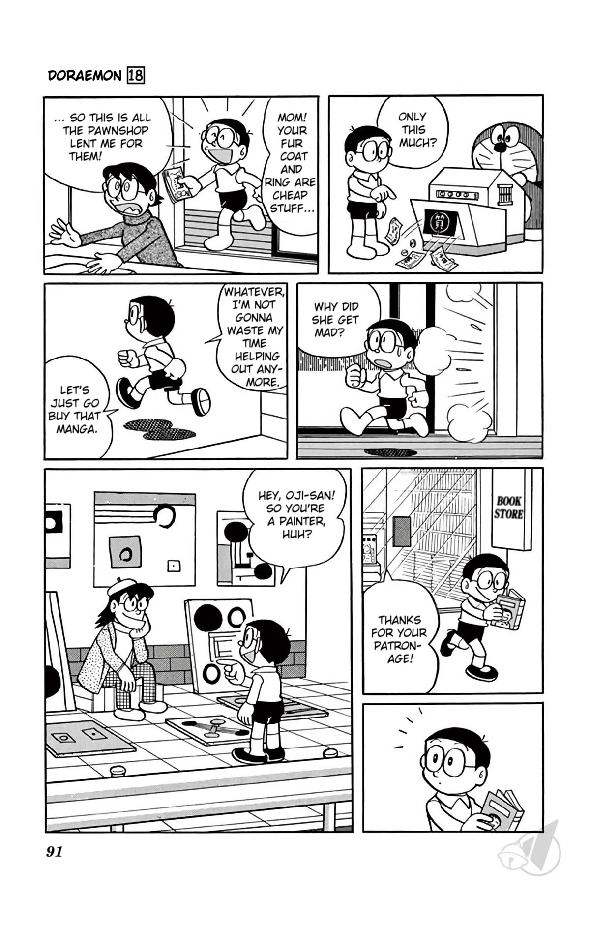 Doraemon Chapter 330 page 6 - Chapter 330: Atuomatic Pawnshop Machine
