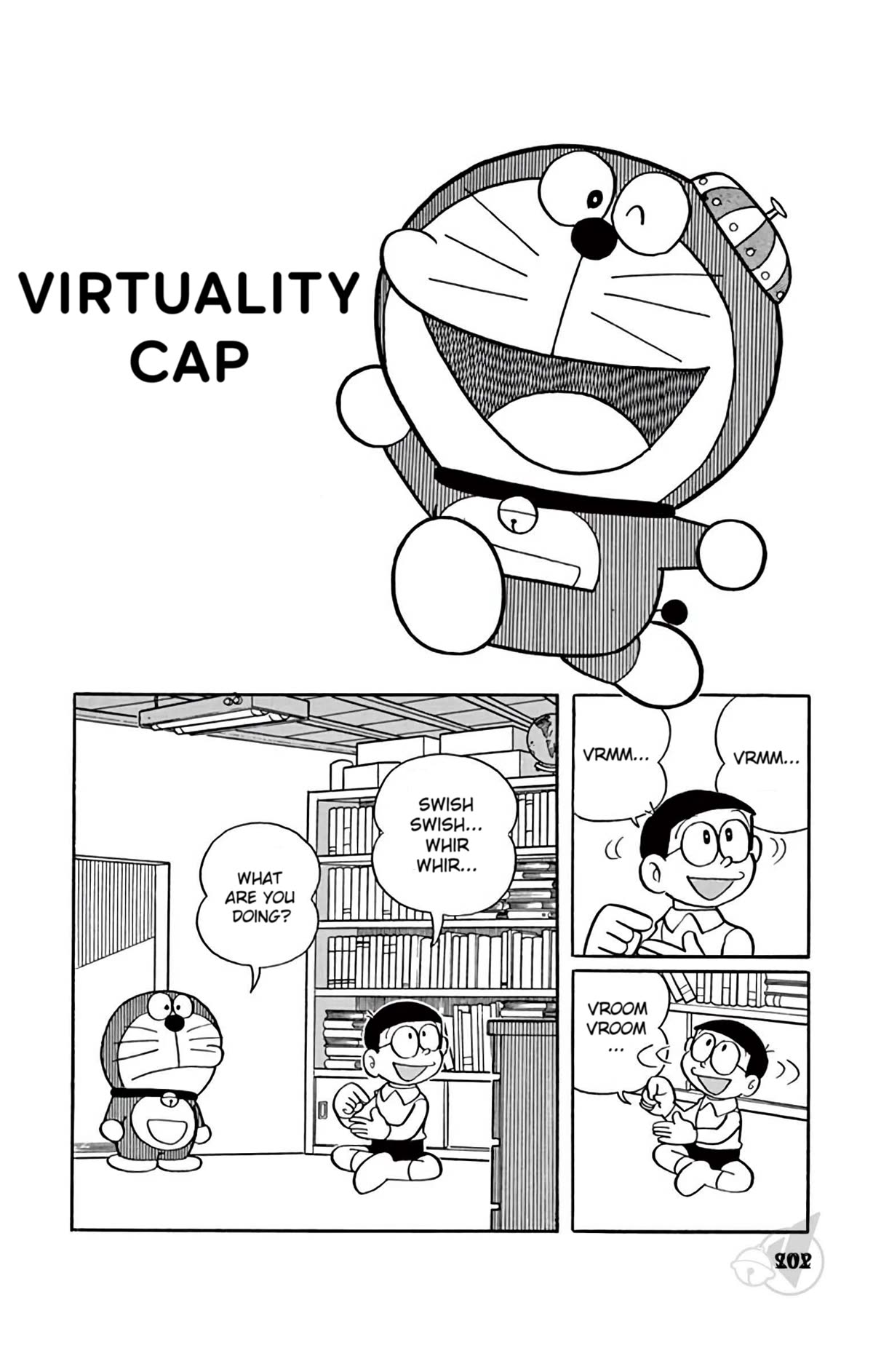 Doraemon Chapter 332 page 1 - Chapter 332: Virtuality Cap