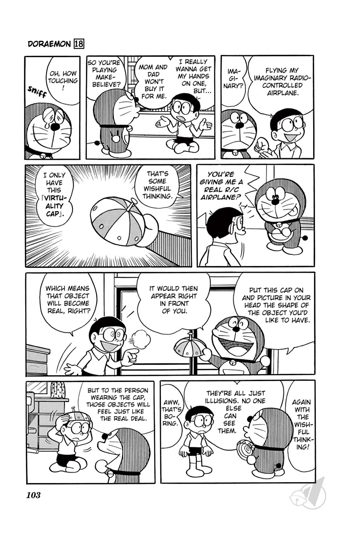 Doraemon Chapter 332 page 2 - Chapter 332: Virtuality Cap