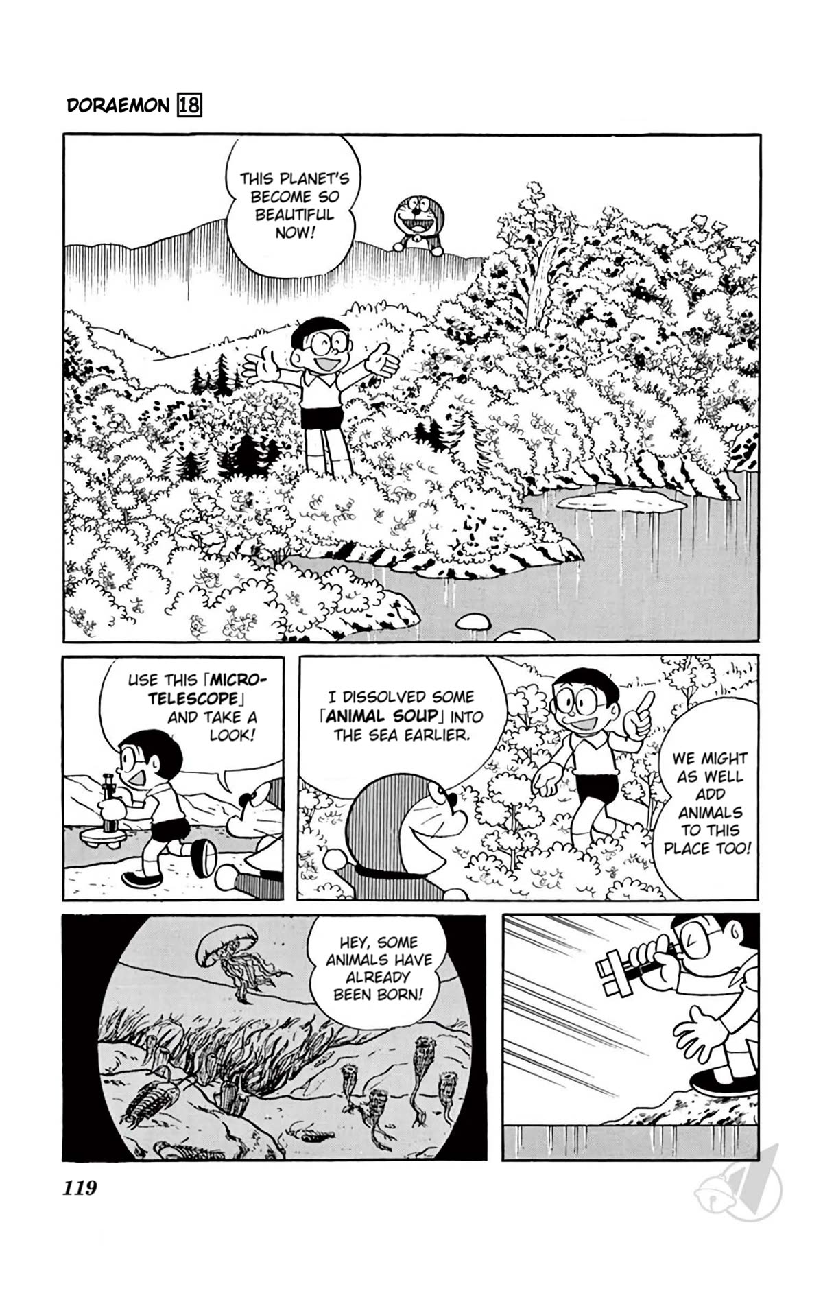 Doraemon Chapter 333 page 10 - Chapter 333: The Happy Planet