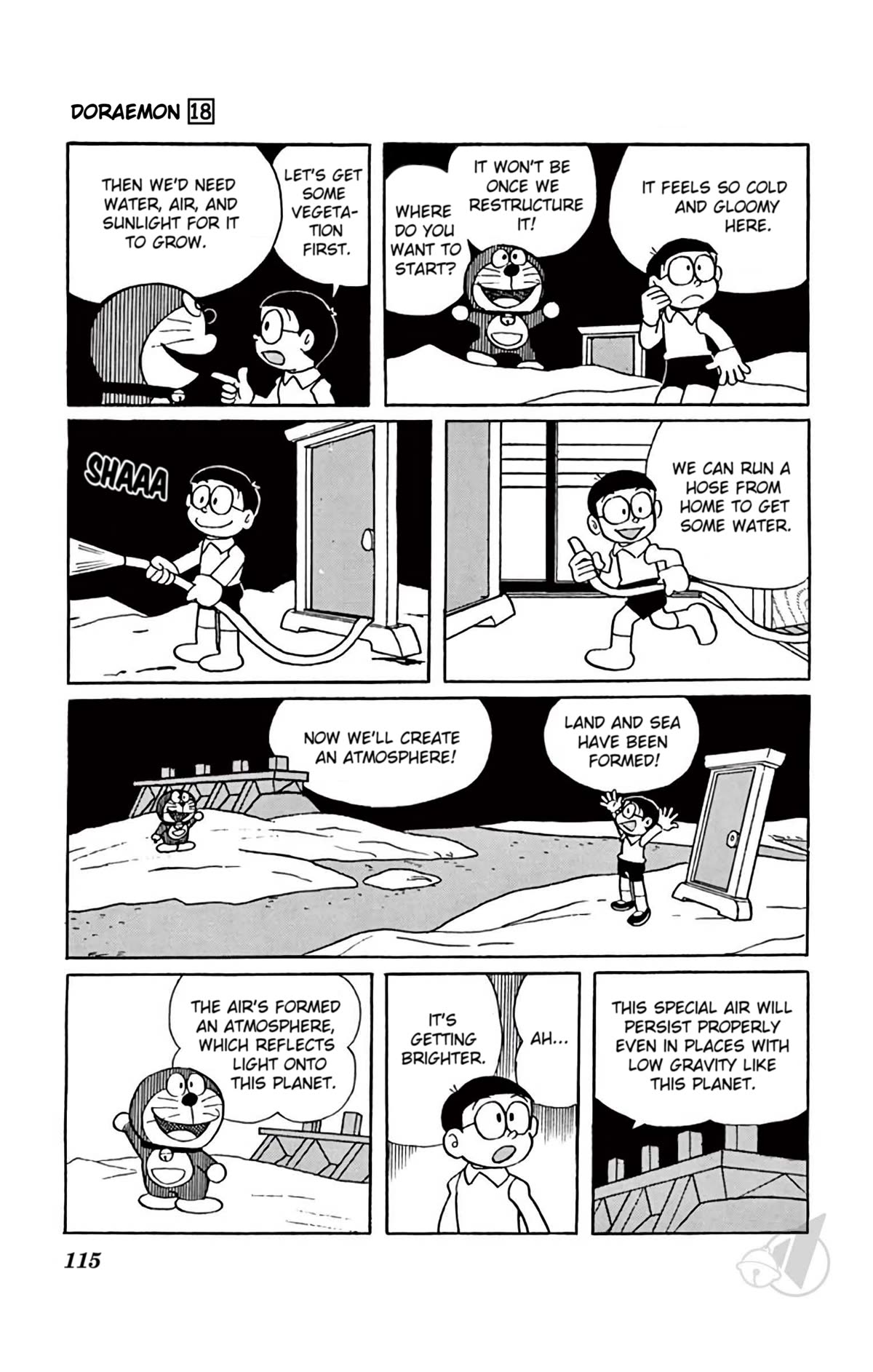 Doraemon Chapter 333 page 6 - Chapter 333: The Happy Planet