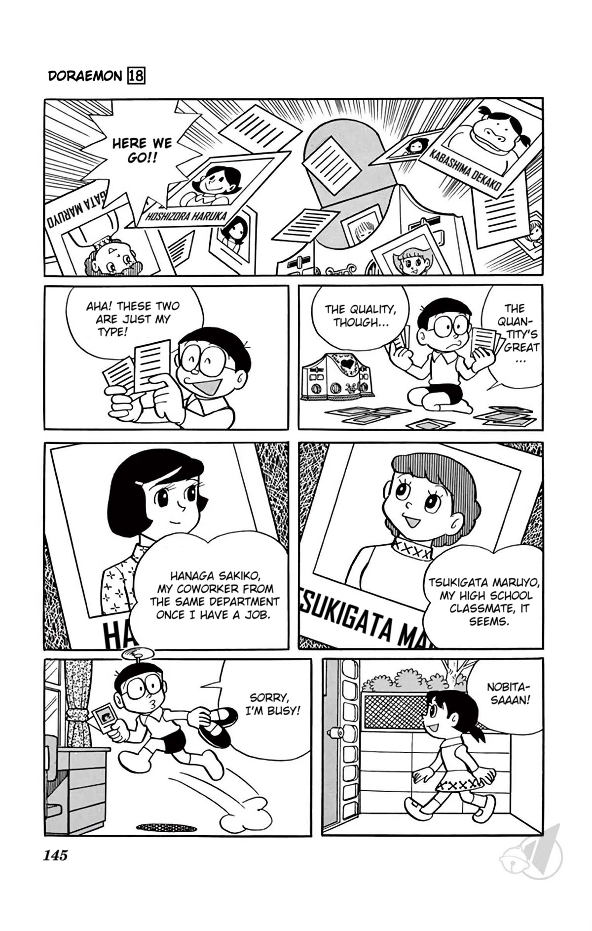 Doraemon Chapter 336 page 6 - Chapter 336: Girlfriend Catalogue
