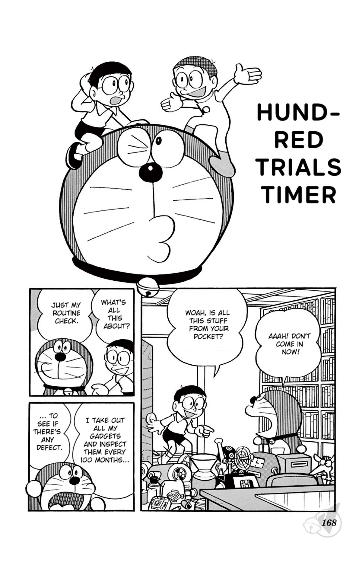 Doraemon Chapter 339 page 1 - Chapter 339: Hundred Trials Timer