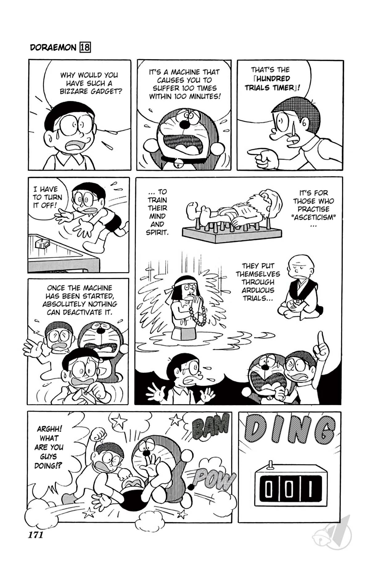 Doraemon Chapter 339 page 4 - Chapter 339: Hundred Trials Timer