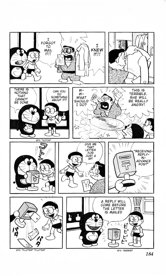 Doraemon Chapter 34 page 3 - Chapter 34 : How to get a Reply, Without Sending a Letter