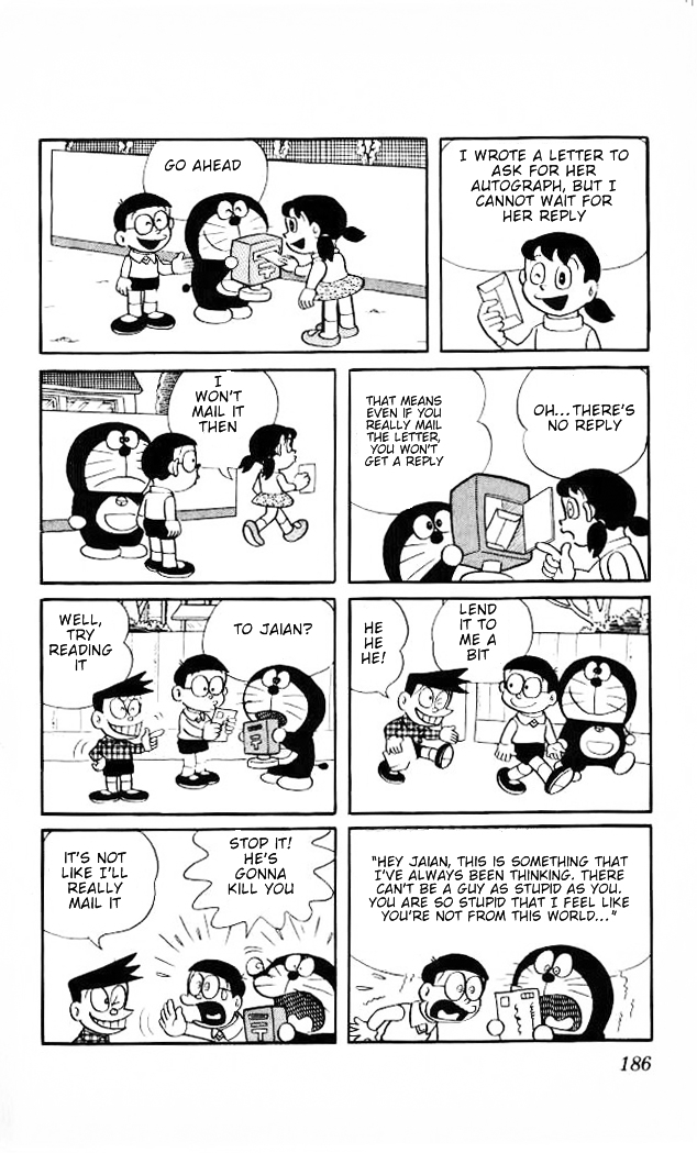 Doraemon Chapter 34 page 5 - Chapter 34 : How to get a Reply, Without Sending a Letter