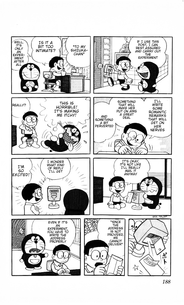Doraemon Chapter 34 page 7 - Chapter 34 : How to get a Reply, Without Sending a Letter