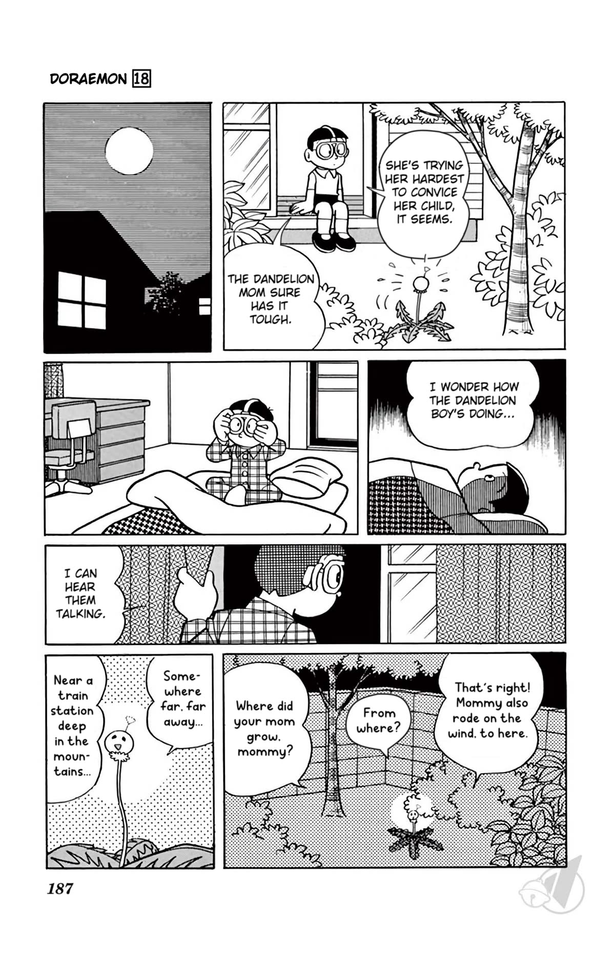 Doraemon Chapter 340 page 12 - Chapter 340: Take to the Sky, Dandelion