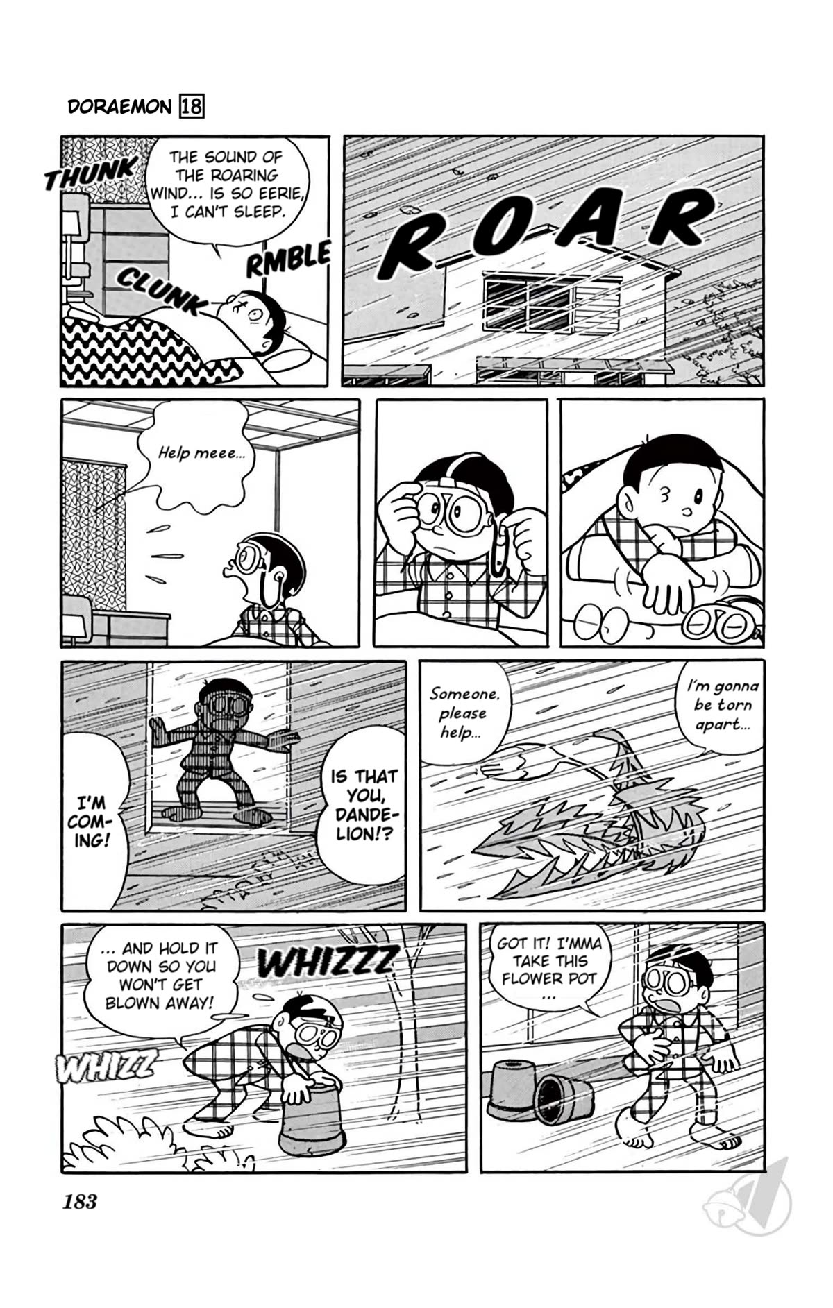 Doraemon Chapter 340 page 8 - Chapter 340: Take to the Sky, Dandelion