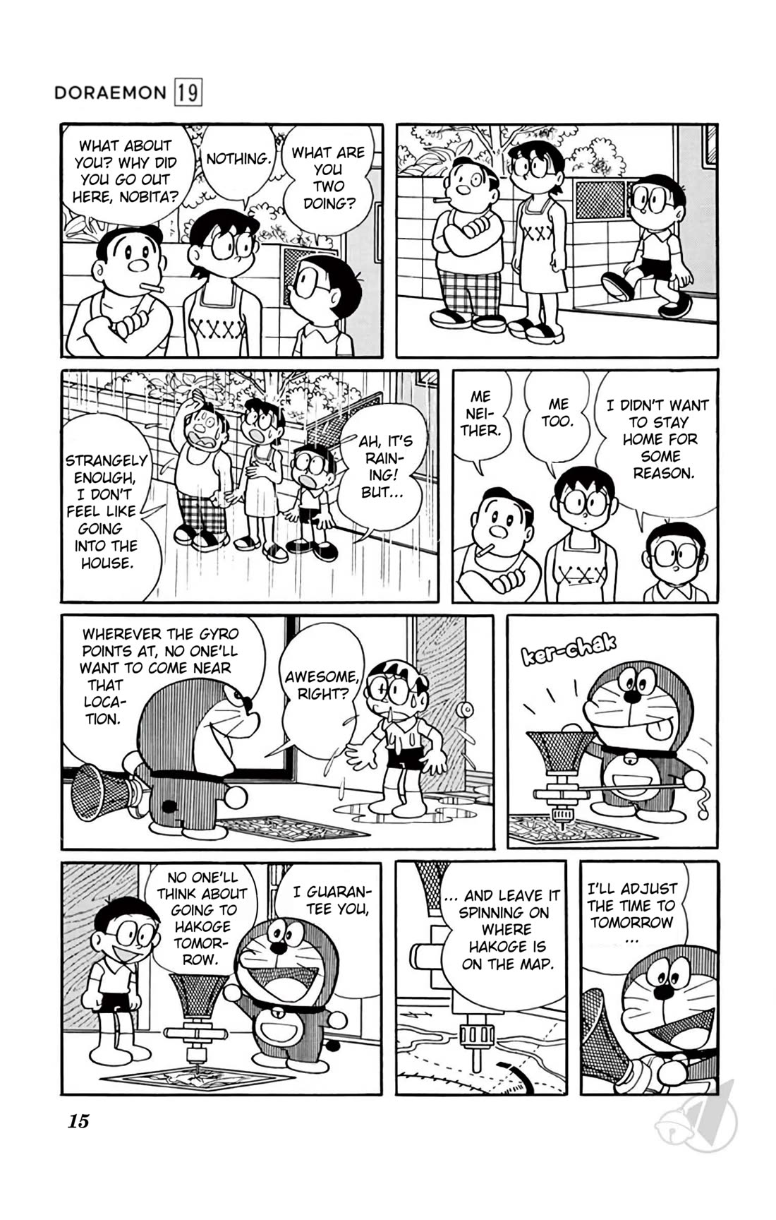 Doraemon Chapter 342 page 4 - Chapter 342: People-Repellent Gyro