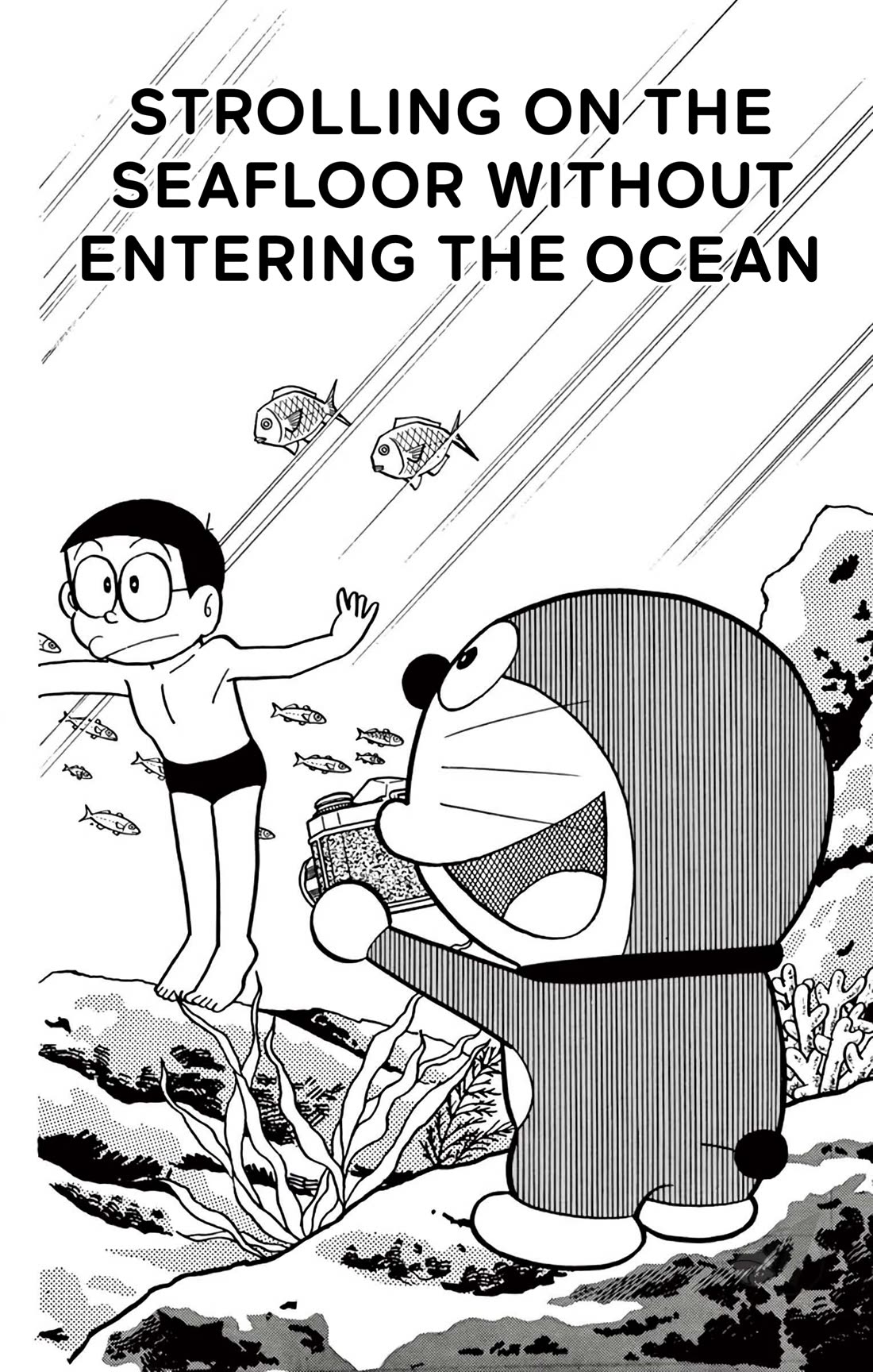 Doraemon Chapter 343 page 1 - Chapter 343: Strolling on the Seafloor Without Entering the Ocean