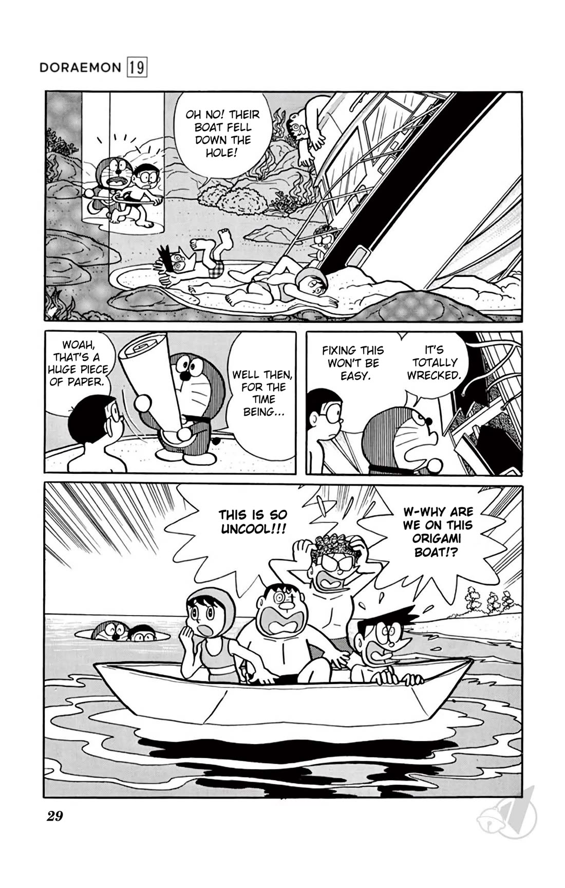 Doraemon Chapter 343 page 10 - Chapter 343: Strolling on the Seafloor Without Entering the Ocean