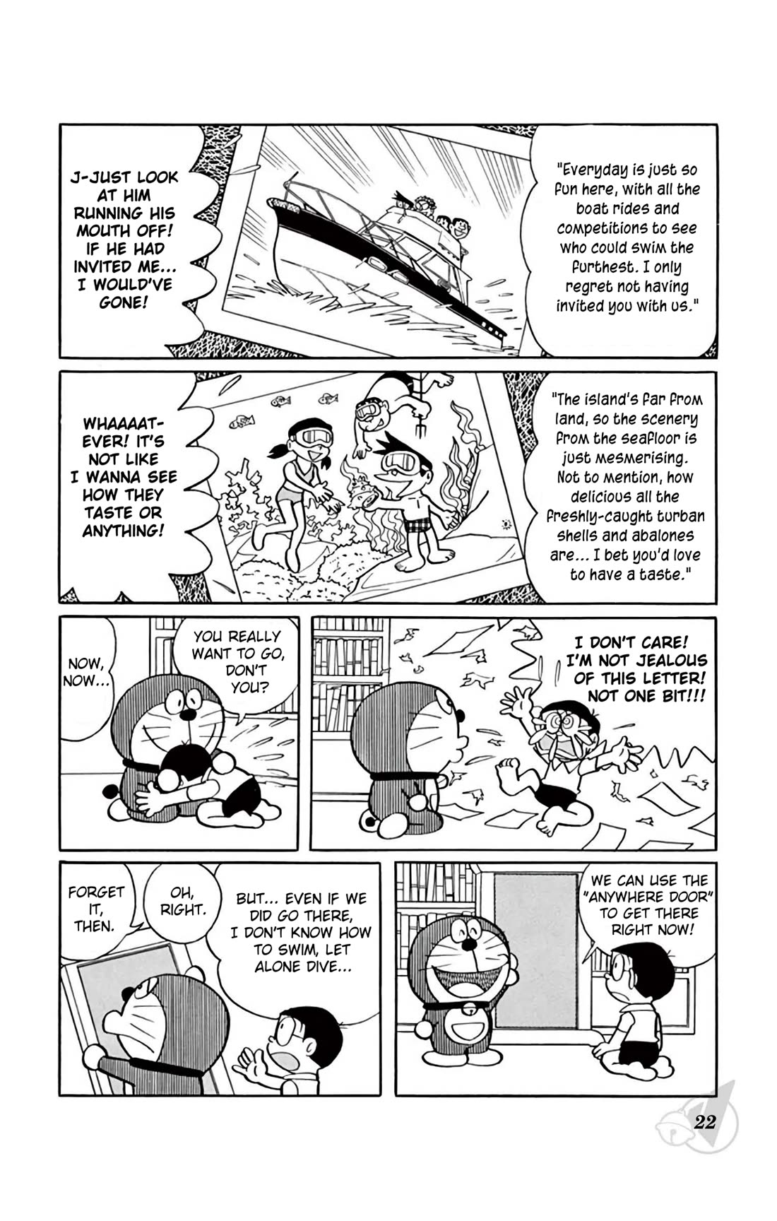 Doraemon Chapter 343 page 3 - Chapter 343: Strolling on the Seafloor Without Entering the Ocean
