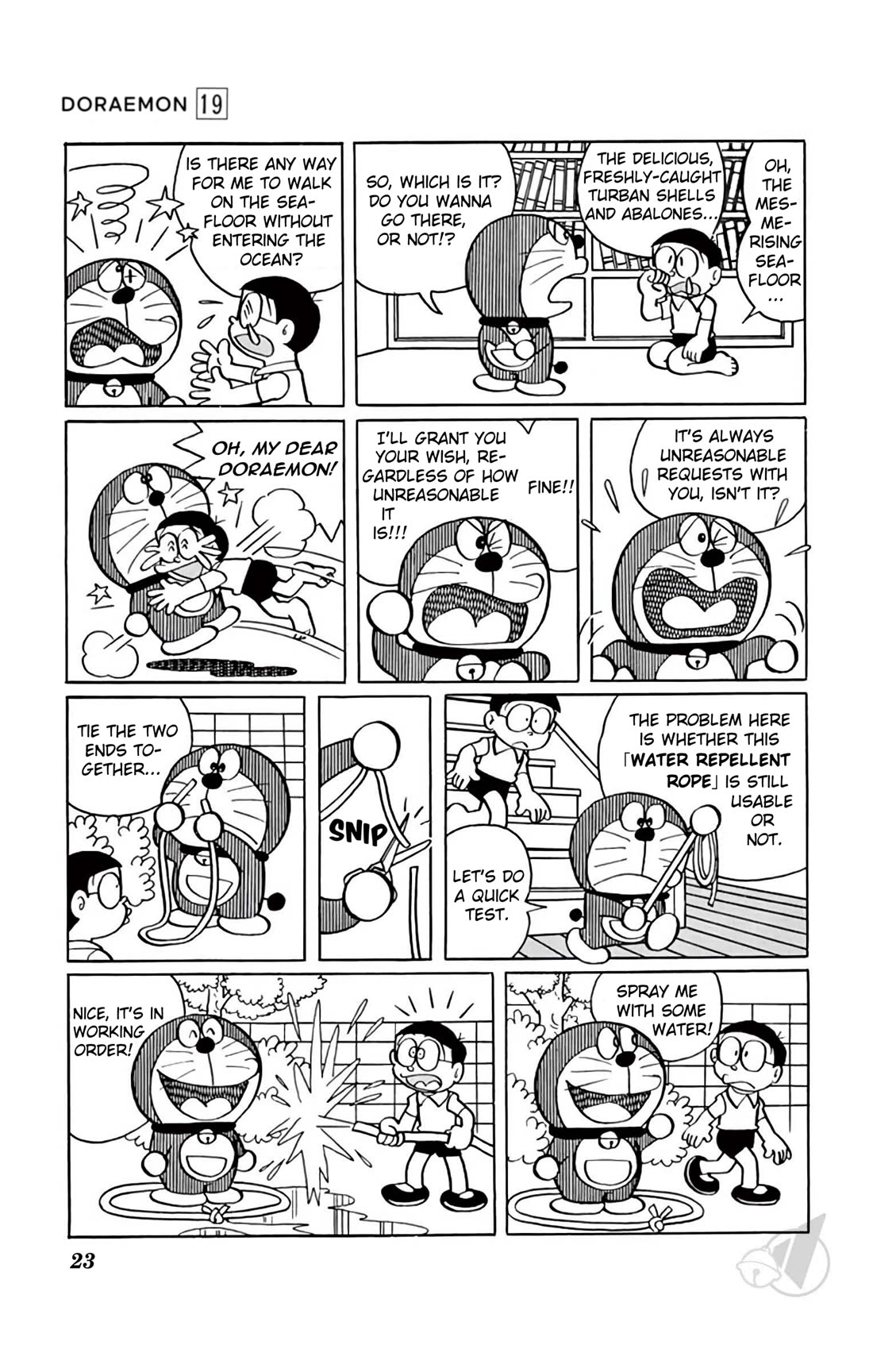 Doraemon Chapter 343 page 4 - Chapter 343: Strolling on the Seafloor Without Entering the Ocean