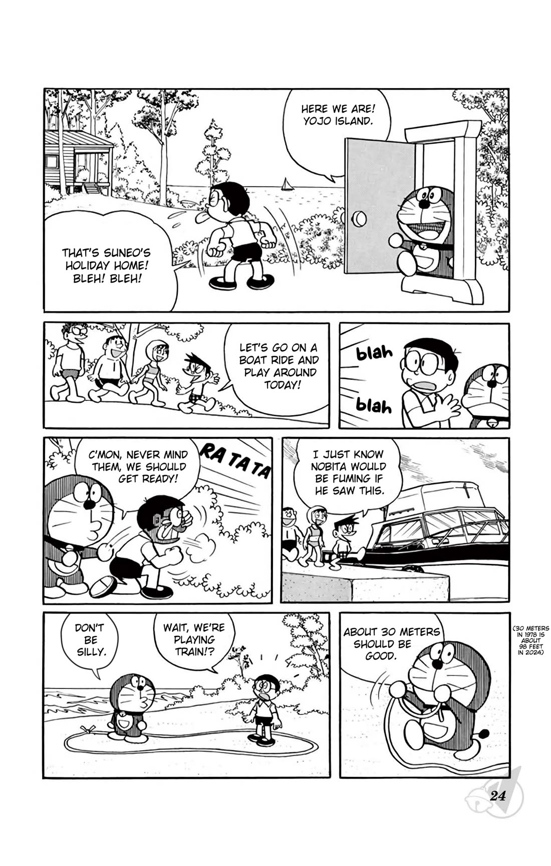 Doraemon Chapter 343 page 5 - Chapter 343: Strolling on the Seafloor Without Entering the Ocean
